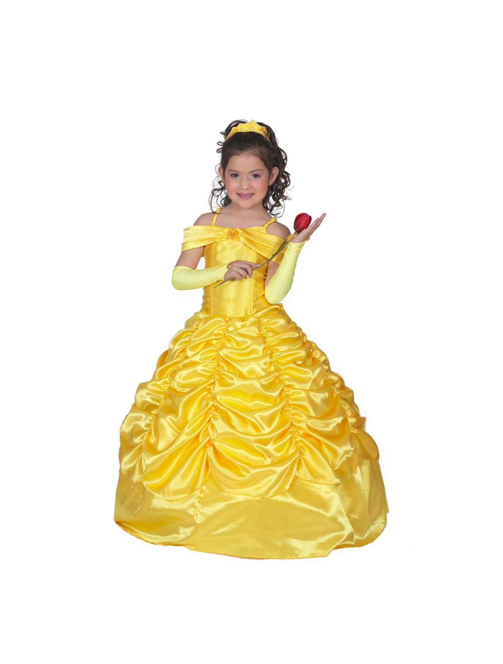 Vestido De Cosplay De Dibujos Animados De Disney Princesa Bella La ...